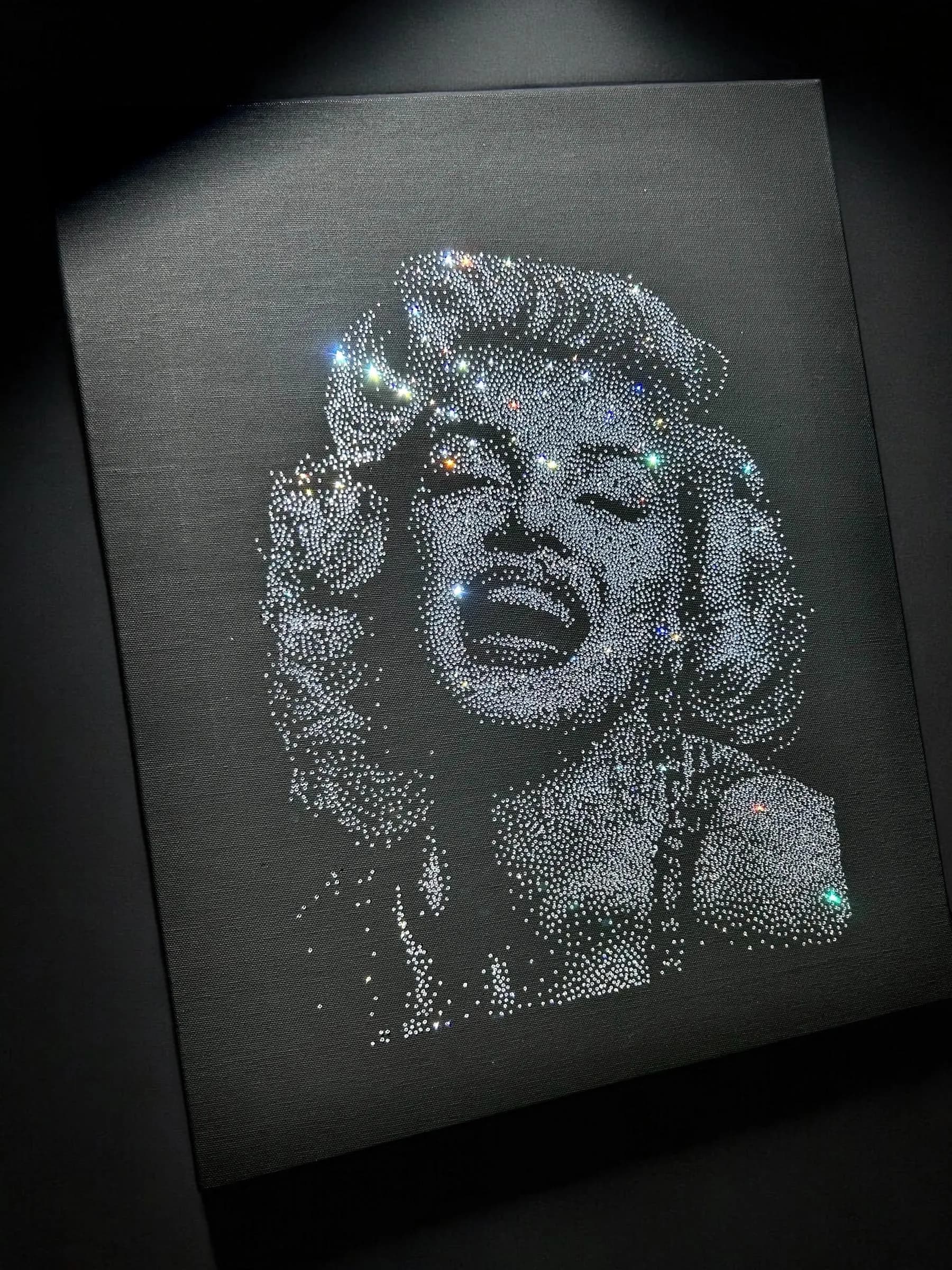 Marilyn Monroe canvas portrait